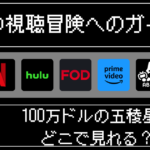 100万ドルの五稜星はどこで見れる？おすすめの配信サービスやサブスク解説